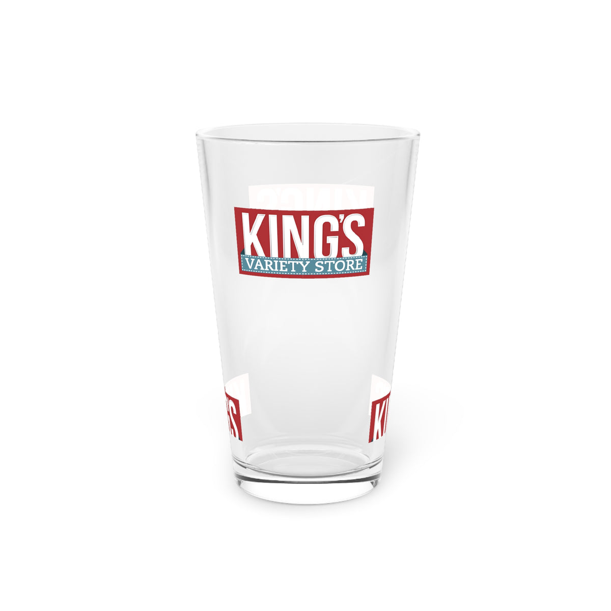 King's Variety Store 16oz Pint Glass