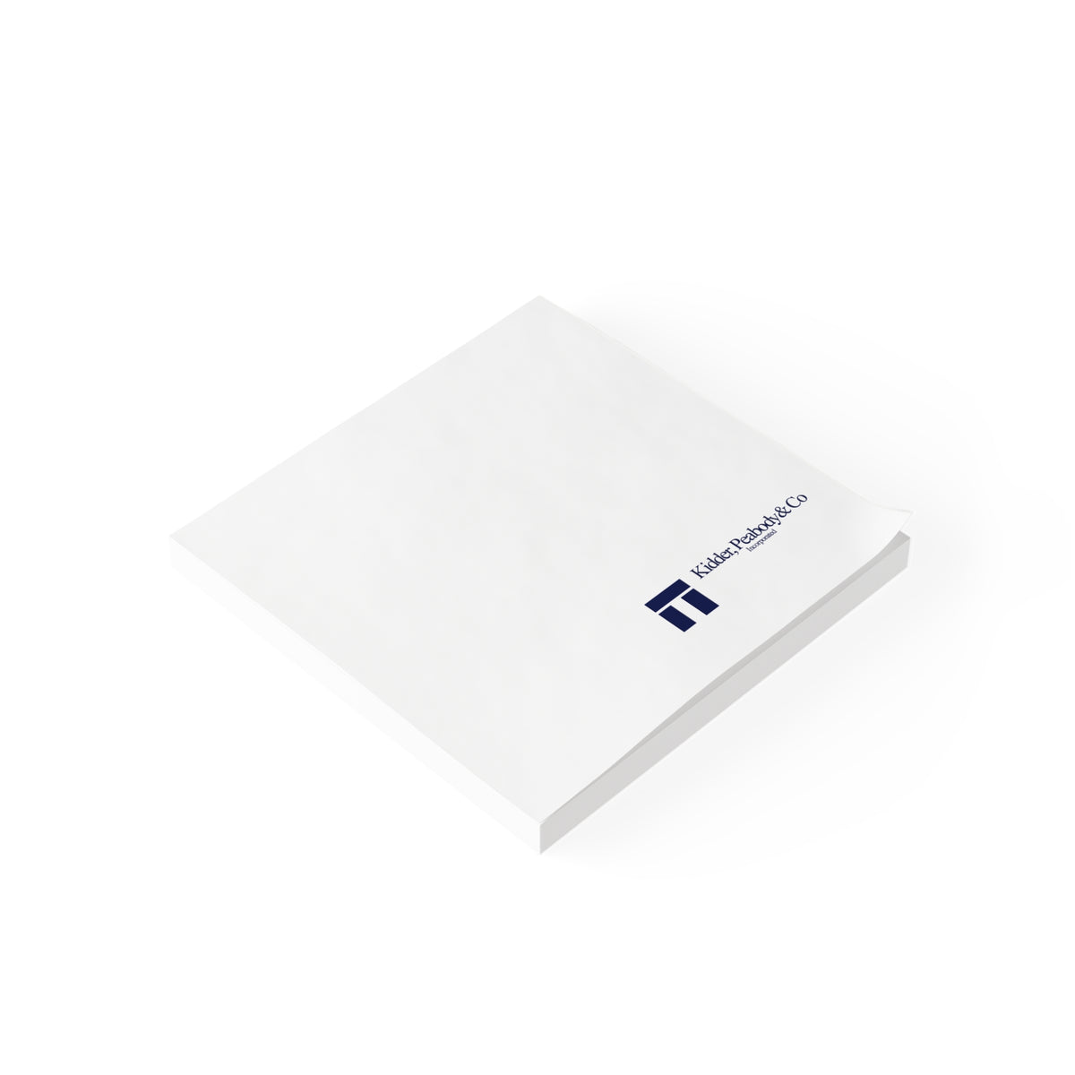 Kidder, Peabody & Co. Sticky Post-it Note Pad