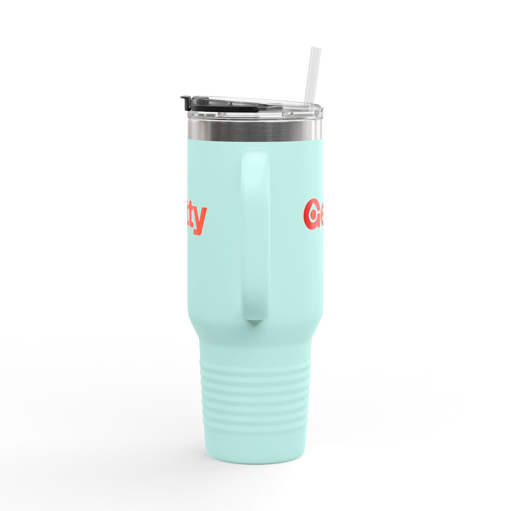 Getty Oil 40oz Insulated Travel Mug Stainless Tumbler
