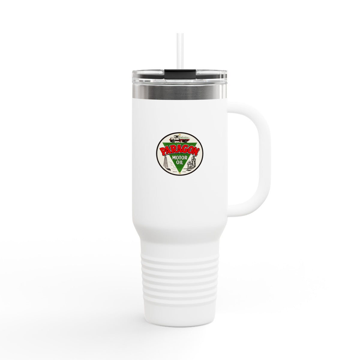 Paragon Oil 40oz Insulated Travel Mug Stainless Tumbler