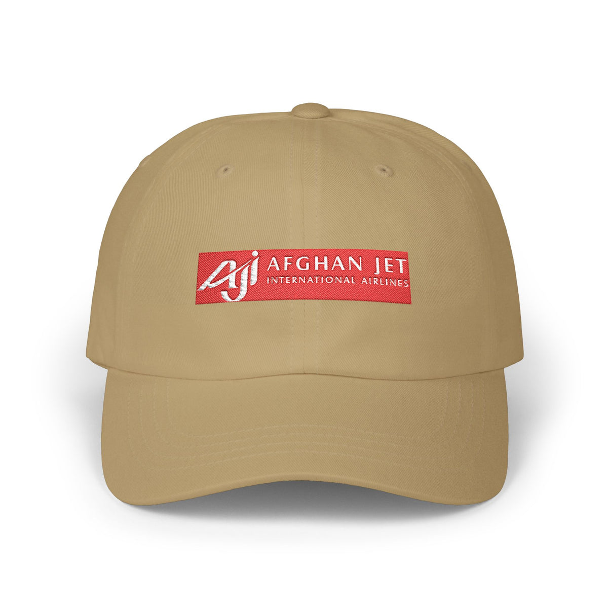 Afghan Jet International Airlines Embroidered Dad Cap Hat