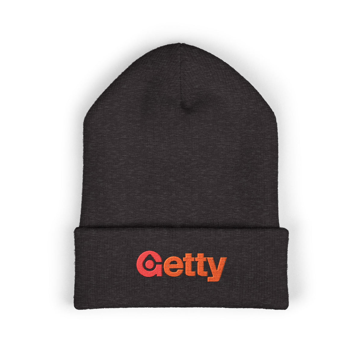 Getty Oil Cuffed Beanie