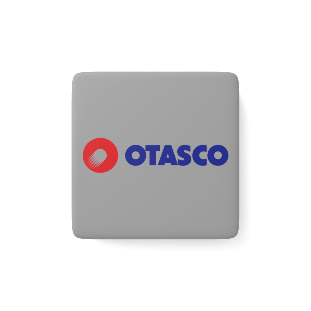 Otasco (Oklahoma Tire and Supply Company) Square Porcelain Fridge Magnet
