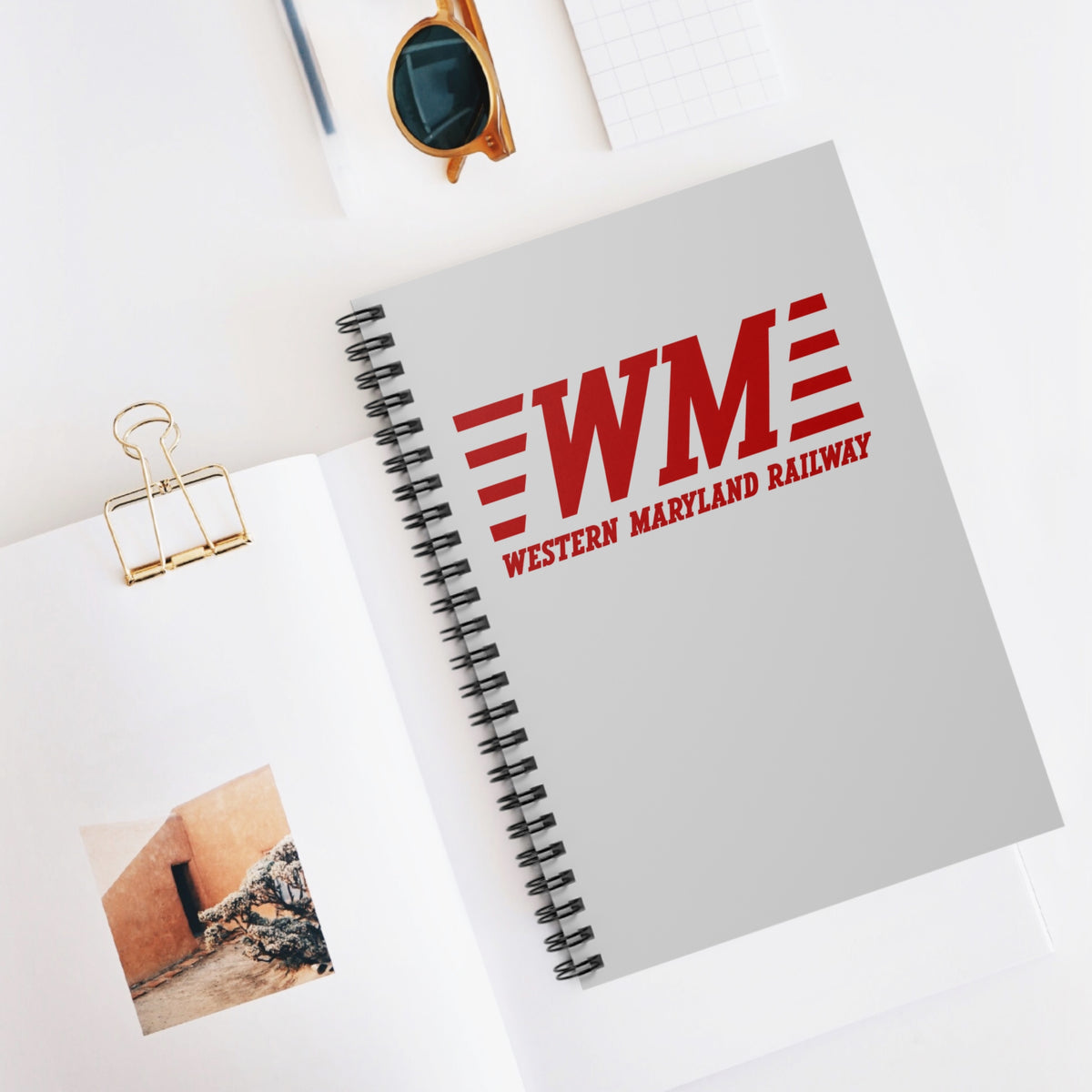 Western Maryland Railway Spiral Notebook