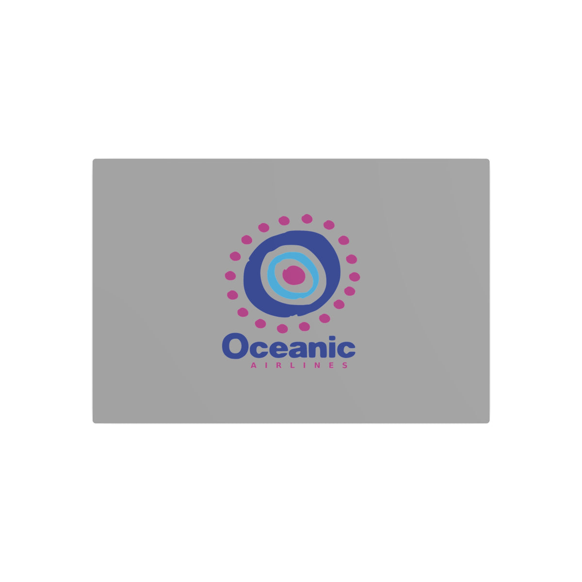Oceanic Airlines Metal Sign