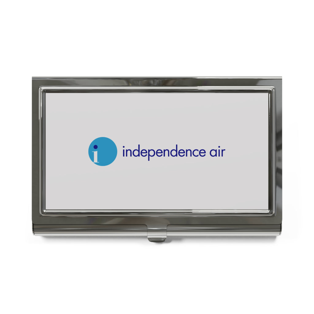 Independence Air Metal Business Card Holder