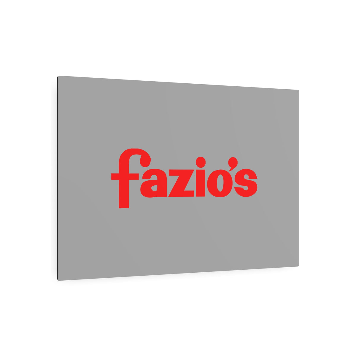 Fazio's (Fisher Foods) Metal Sign