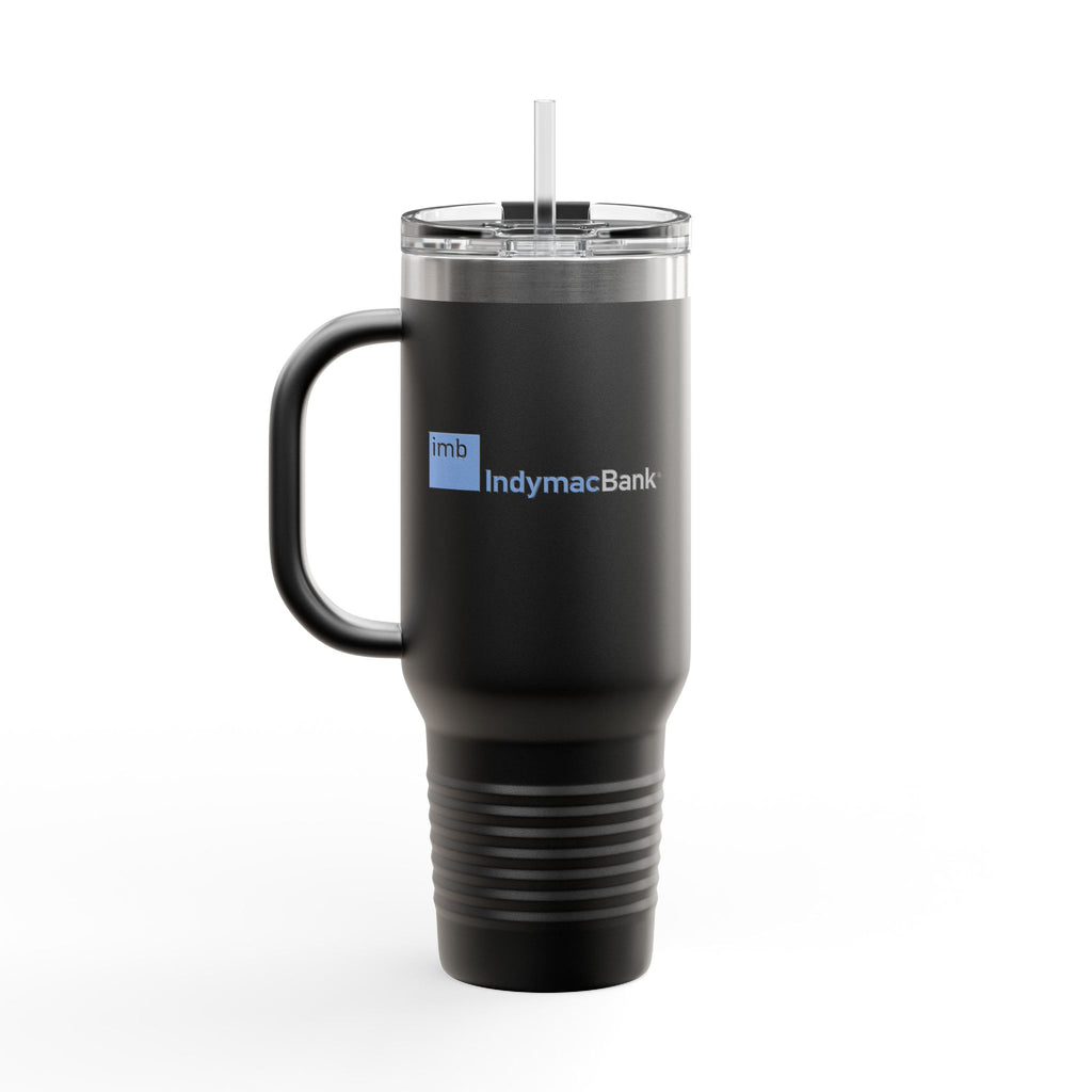 IndyMac Bank 40oz Insulated Travel Mug Stainless Tumbler