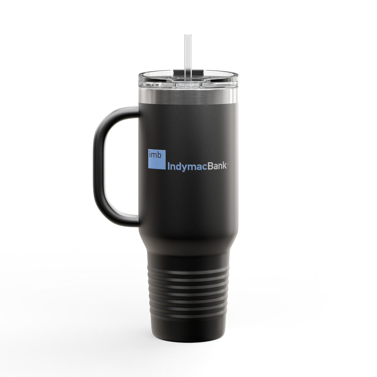 IndyMac Bank 40oz Insulated Travel Mug Stainless Tumbler