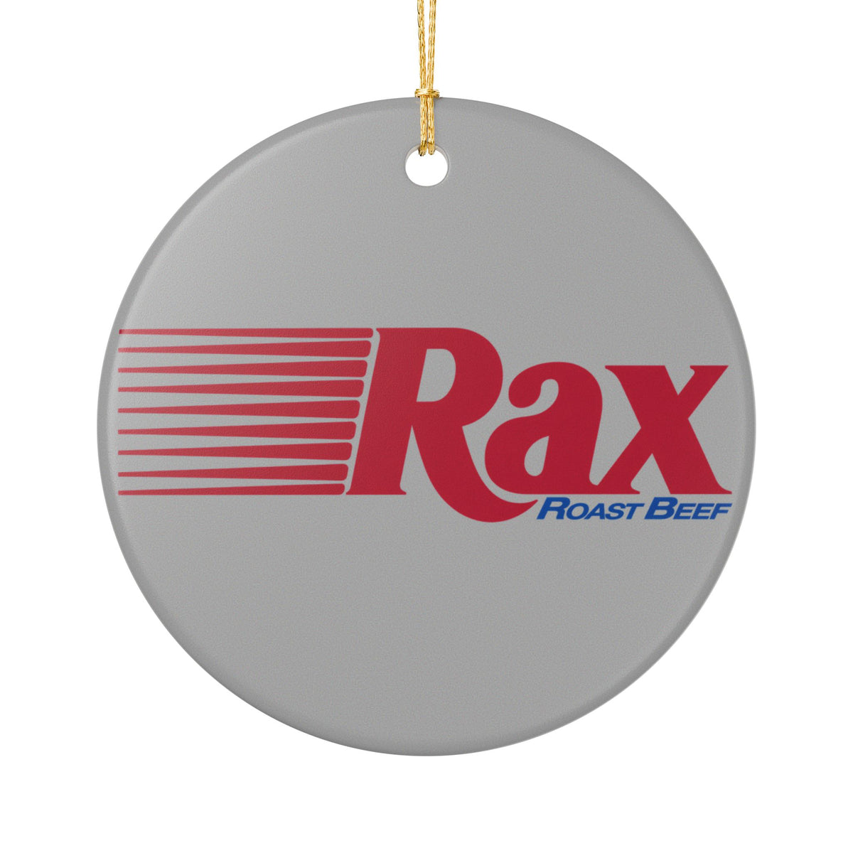 Rax Roast Beef Ceramic Ornament