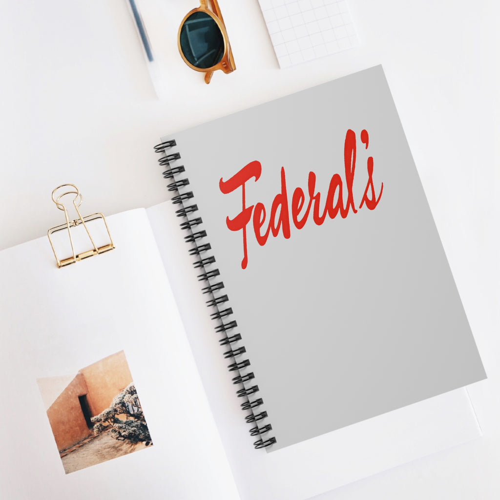 Federal's Spiral Notebook