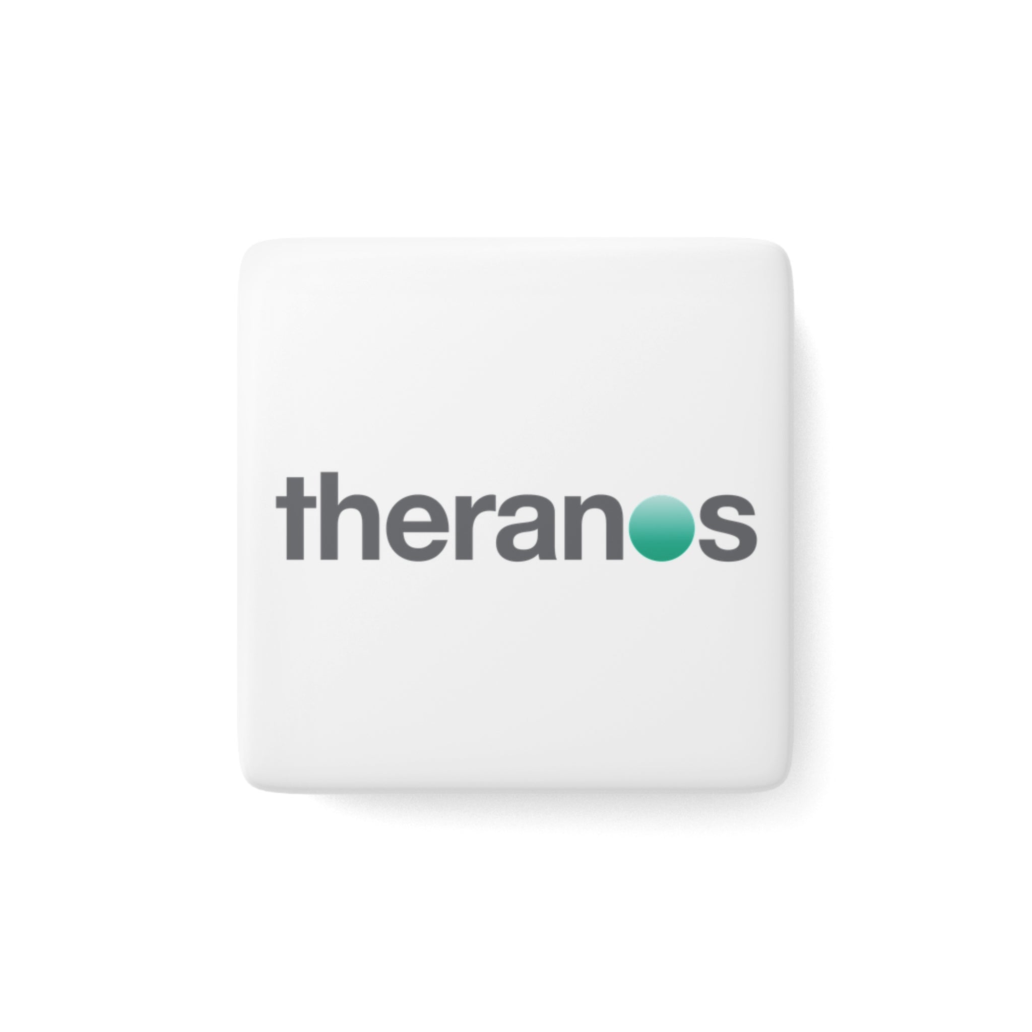 Theranos Inc. Square Porcelain Fridge Magnet