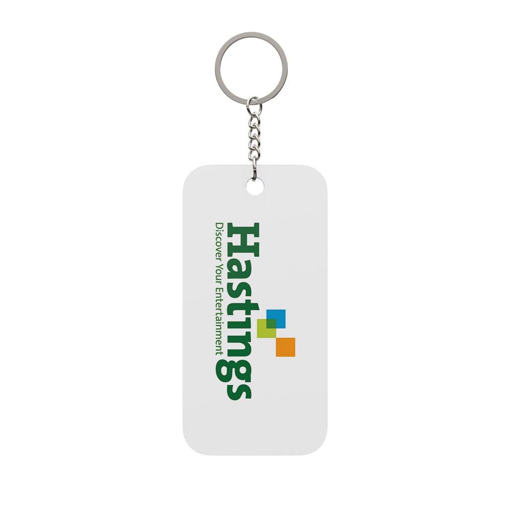 Hastings Entertainment Double-Sided Keychain Charm