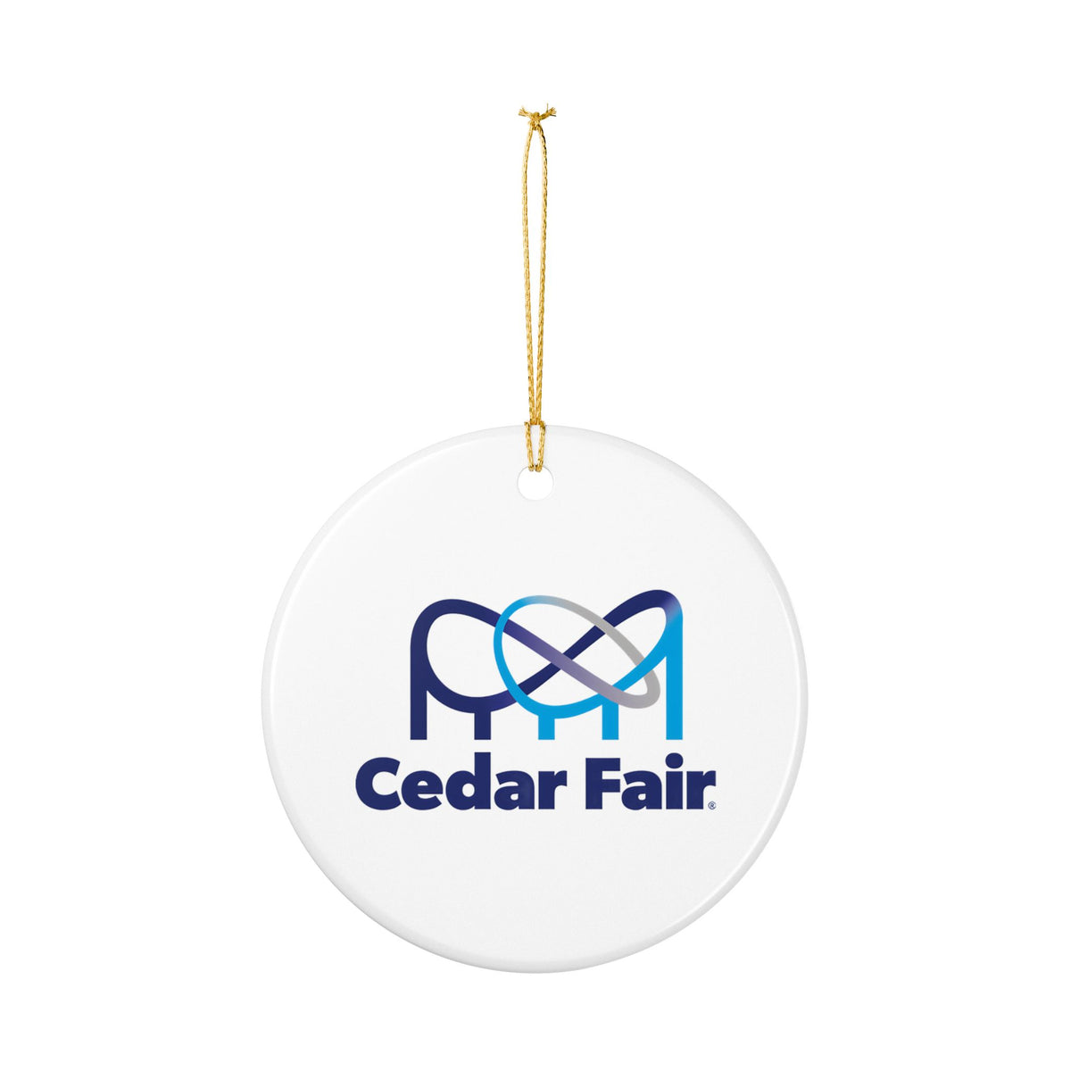 Cedar Fair Ceramic Ornament