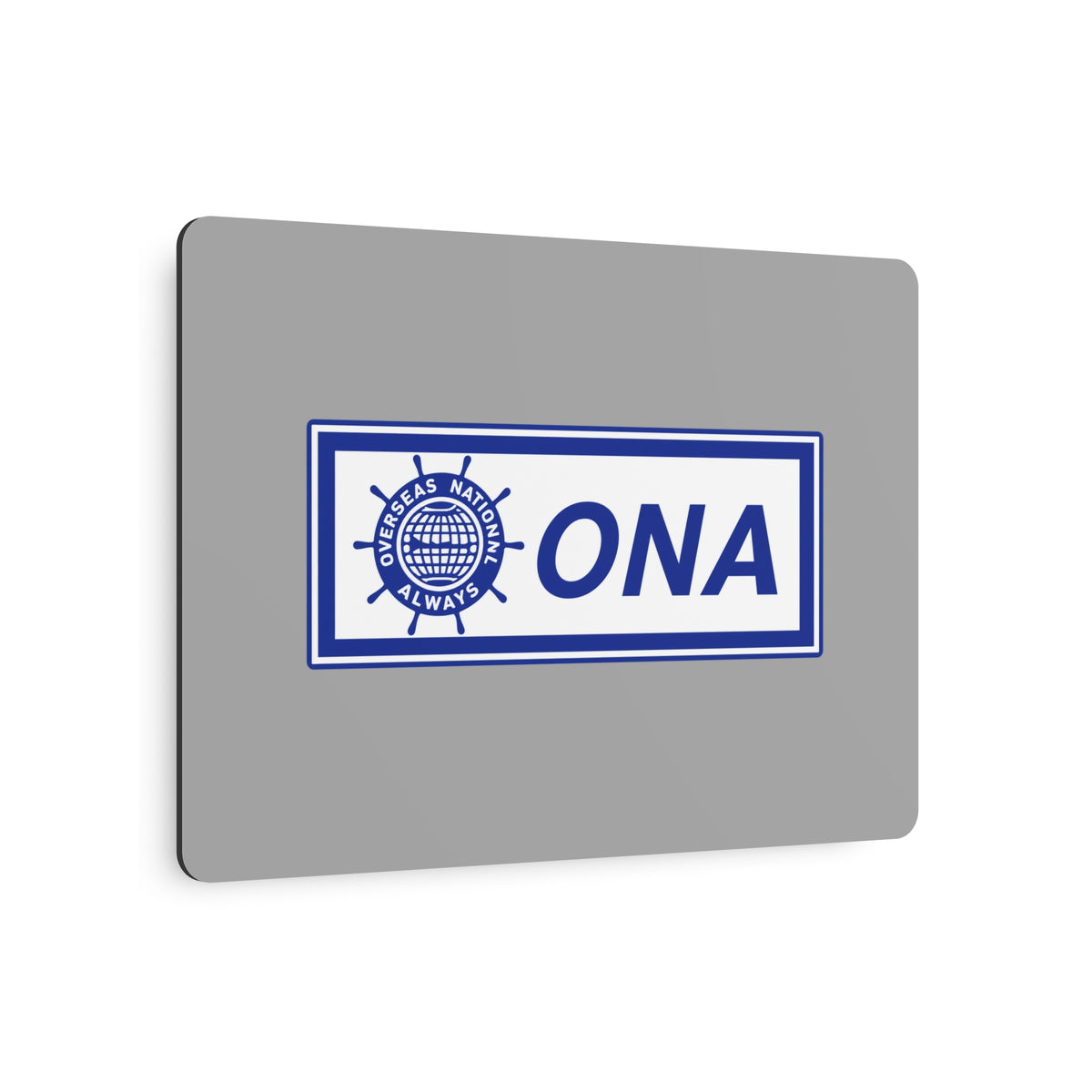 Overseas National Airways Metal Sign