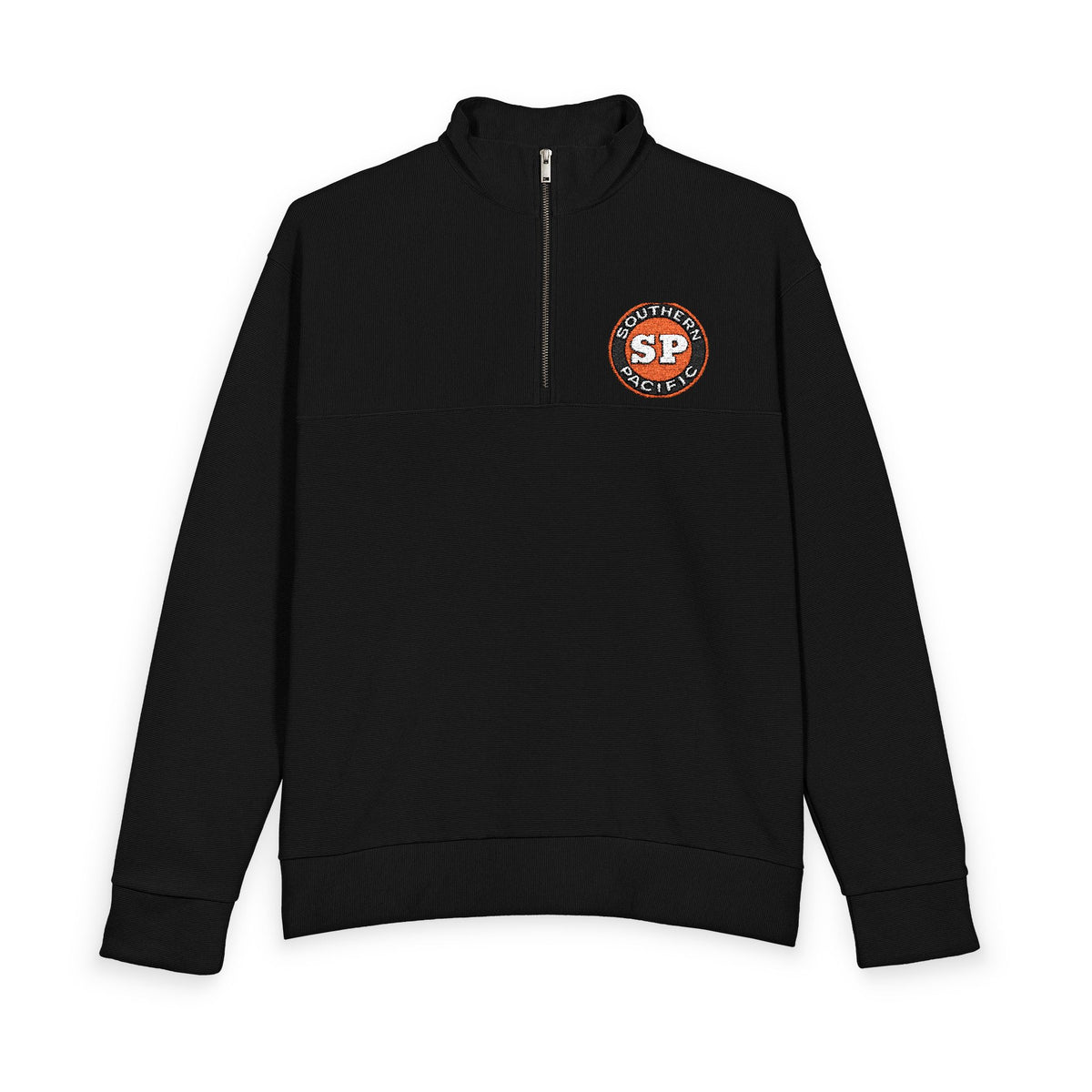 Southern Pacific Railroad Heavy Knit Quarter-Zip Sweatshirt