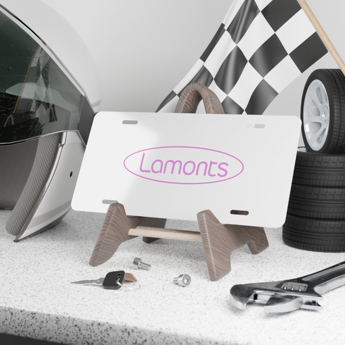 Lamonts Vanity License Plate