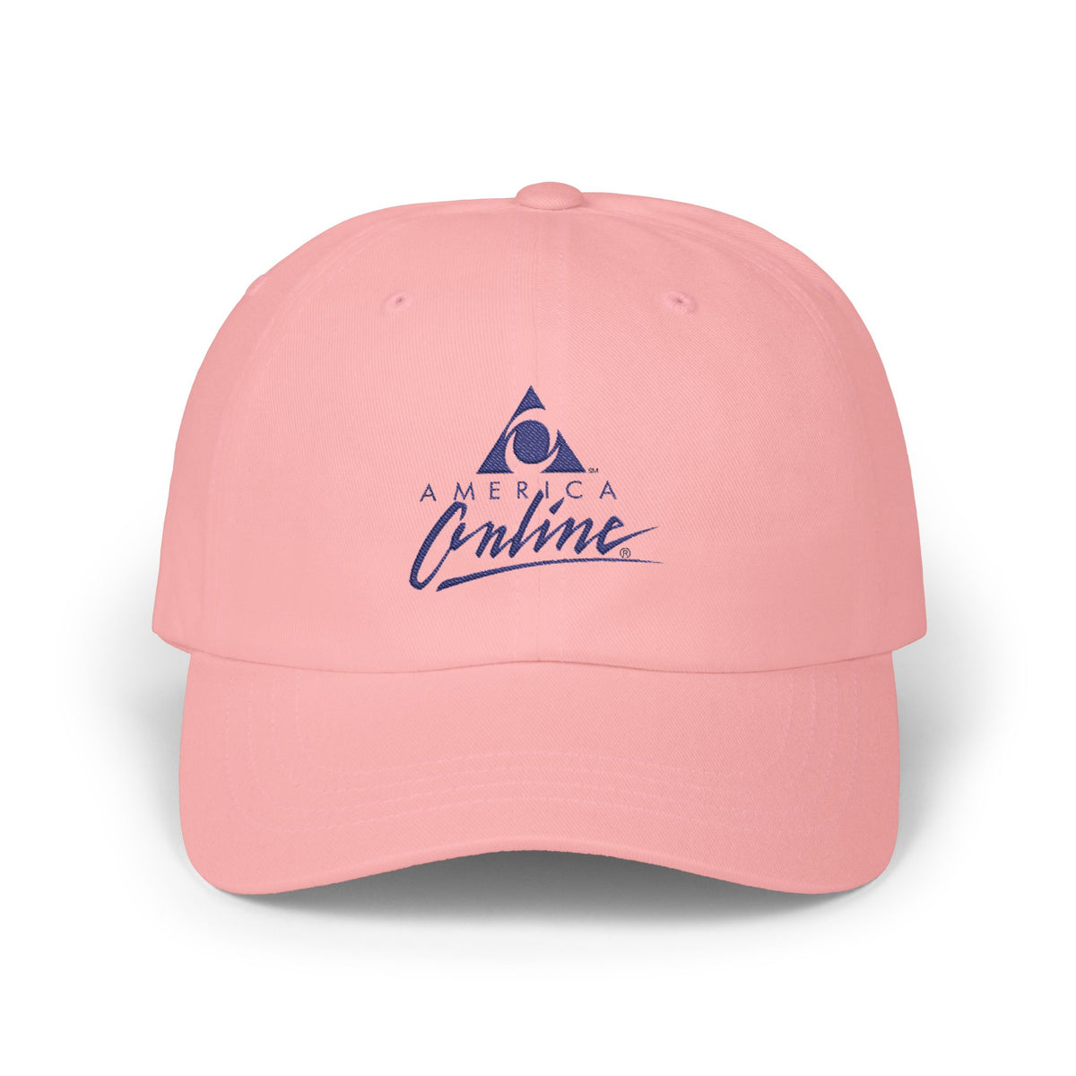 America Online (AOL) Embroidered Dad Cap Hat