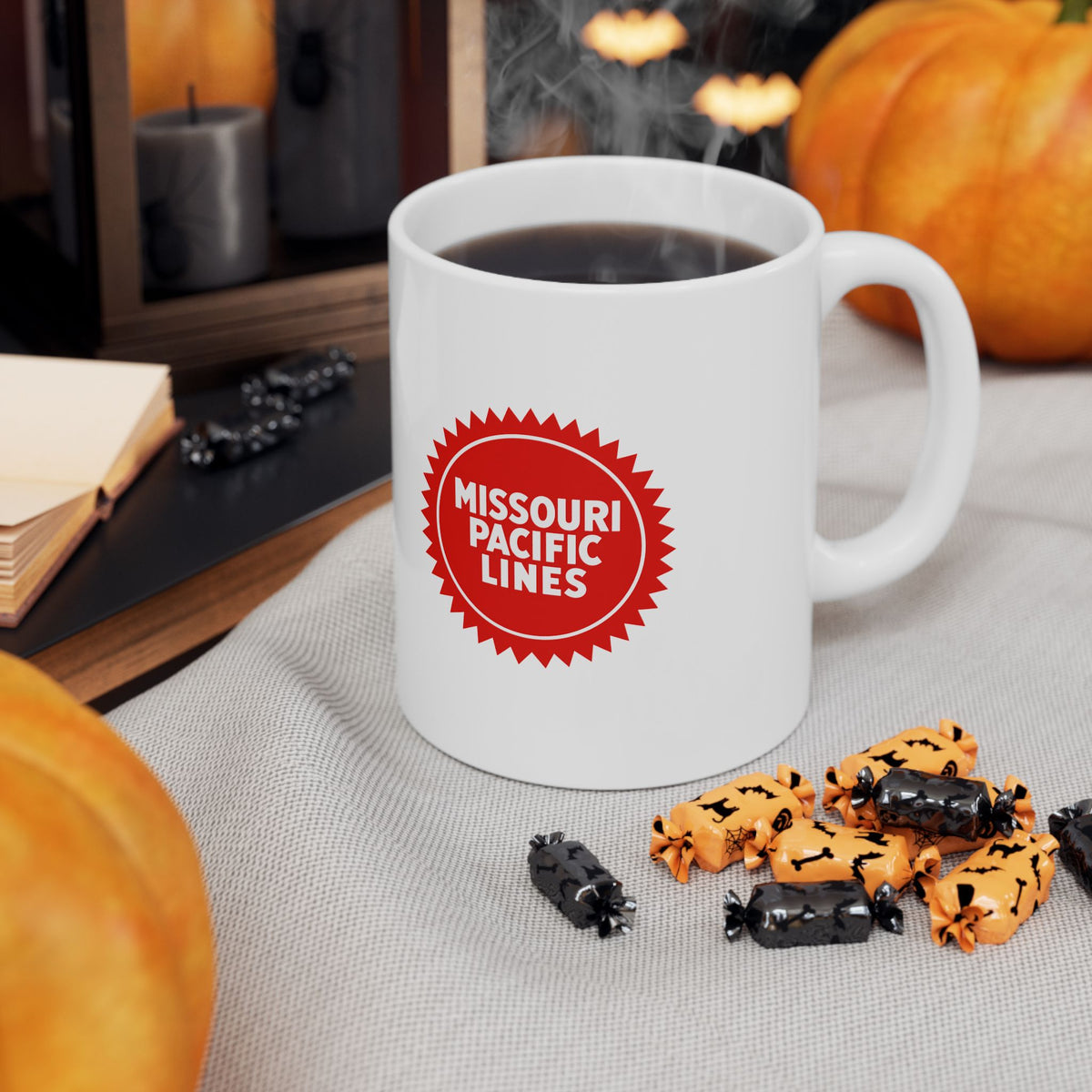 Missouri Pacific Railroad Ceramic Coffee Mug