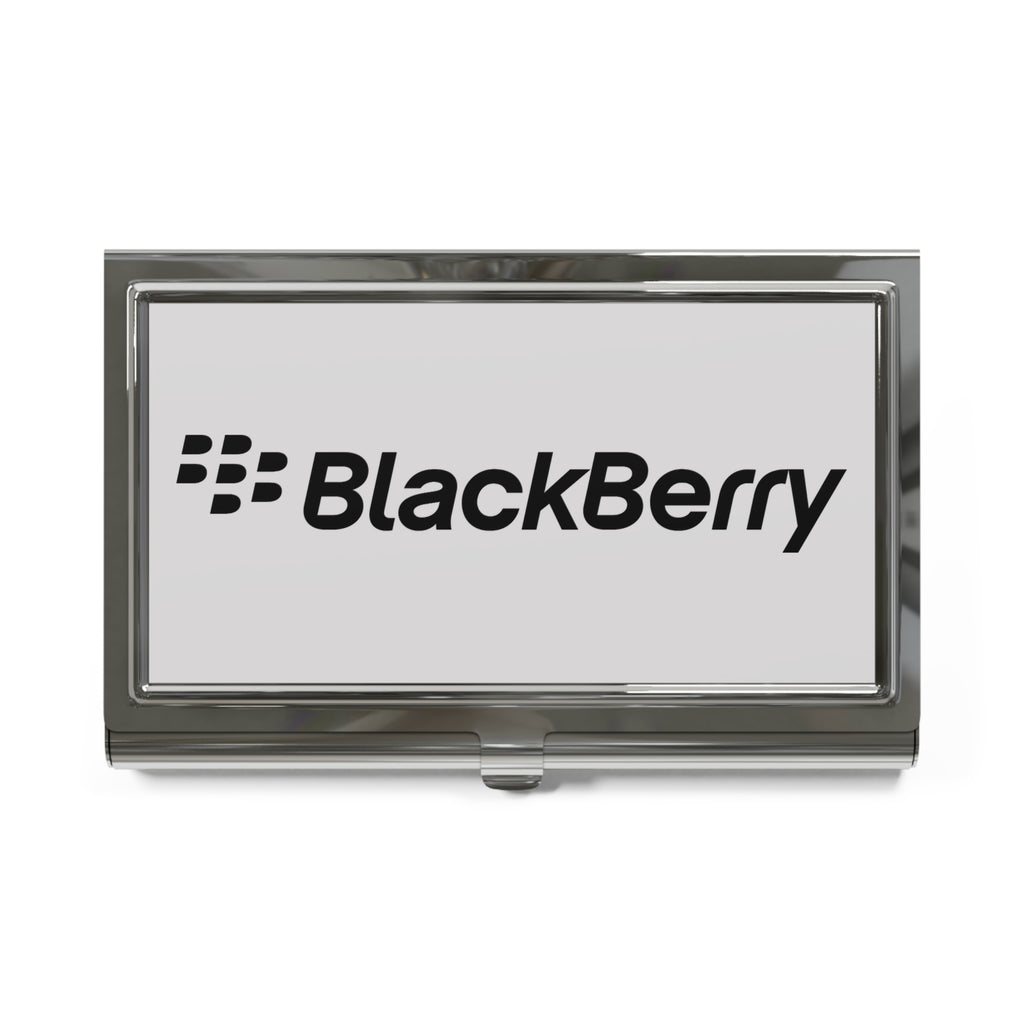 BlackBerry Metal Business Card Holder