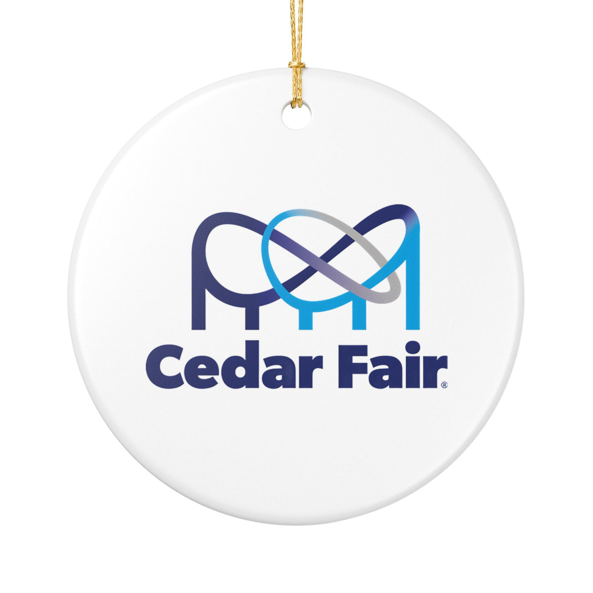 Cedar Fair Ceramic Ornament