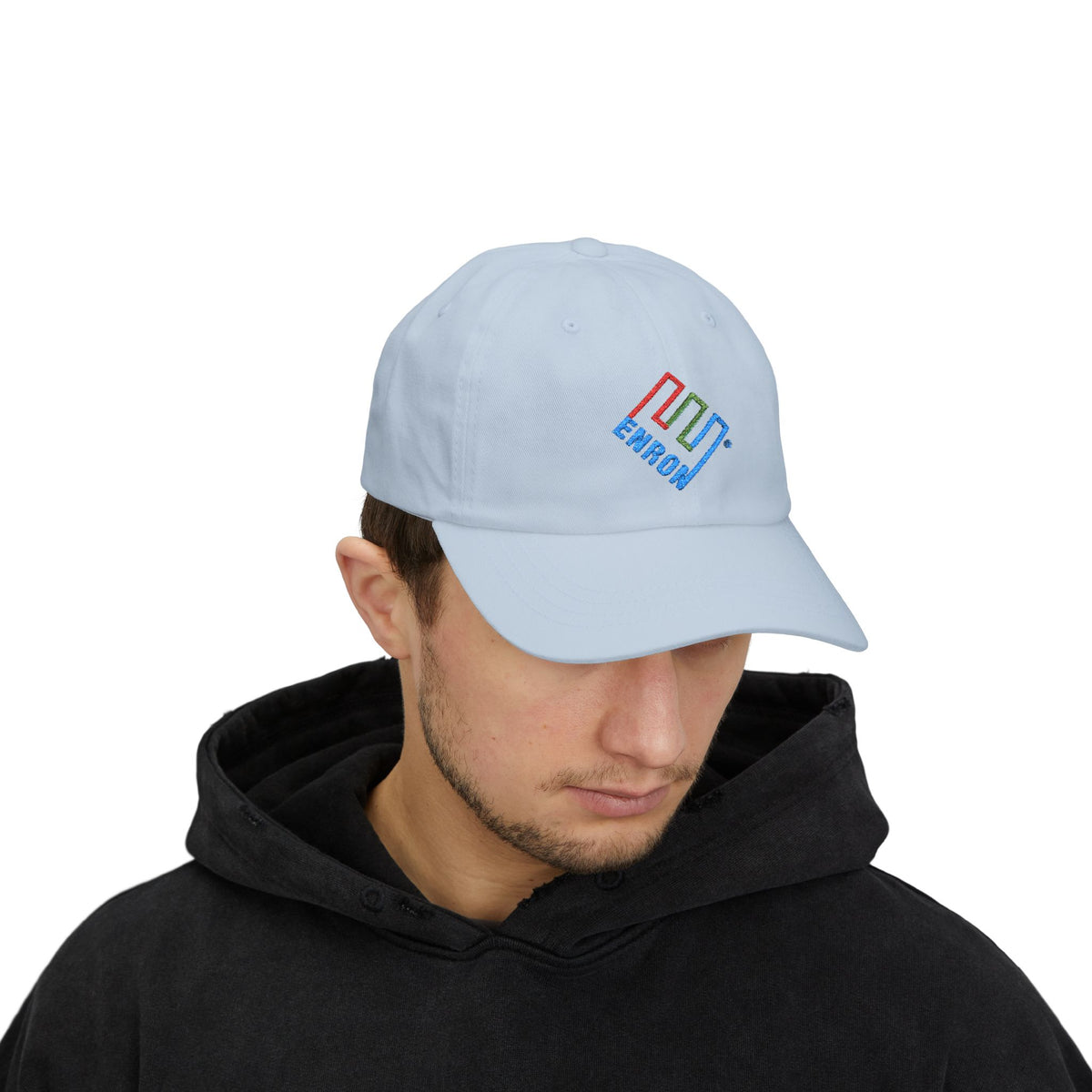 Enron Embroidered Dad Cap Hat