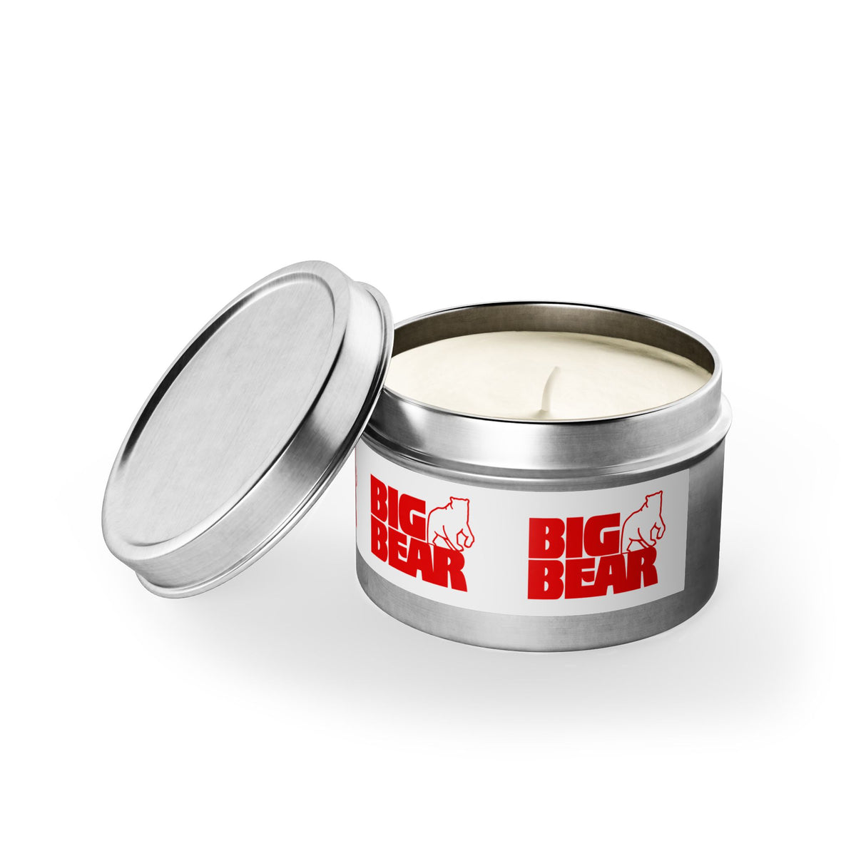 Big Bear Stores Tin Candle
