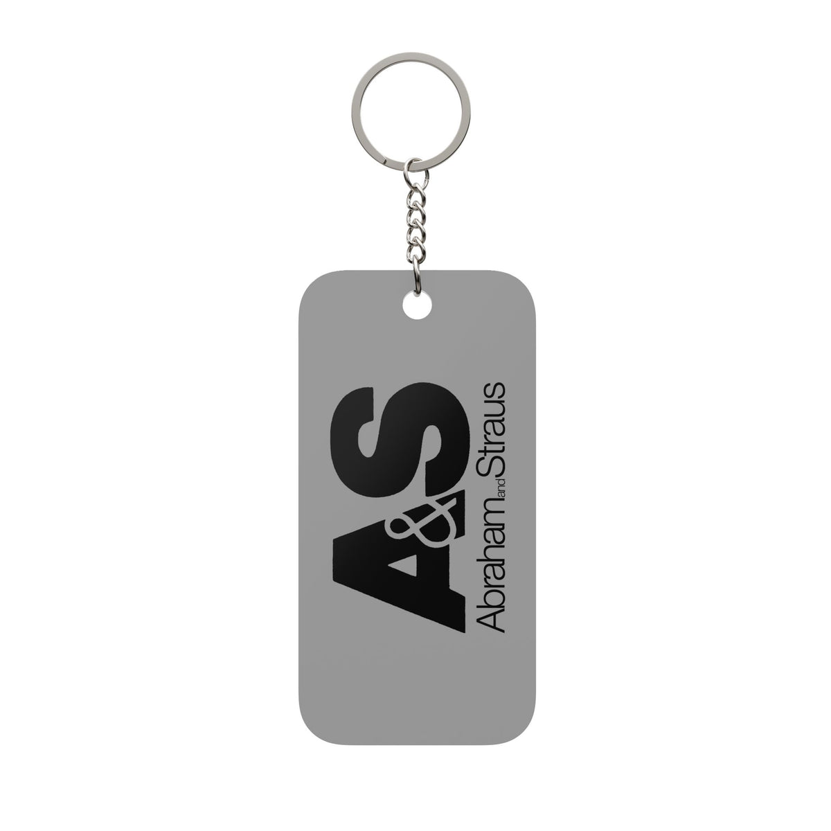 Abraham & Straus Double-Sided Keychain Charm