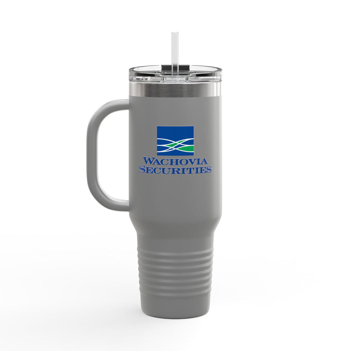 Wachovia Securities 40oz Insulated Travel Mug Stainless Tumbler