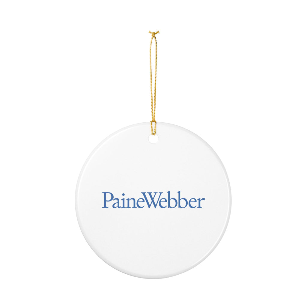 PaineWebber Ceramic Ornament