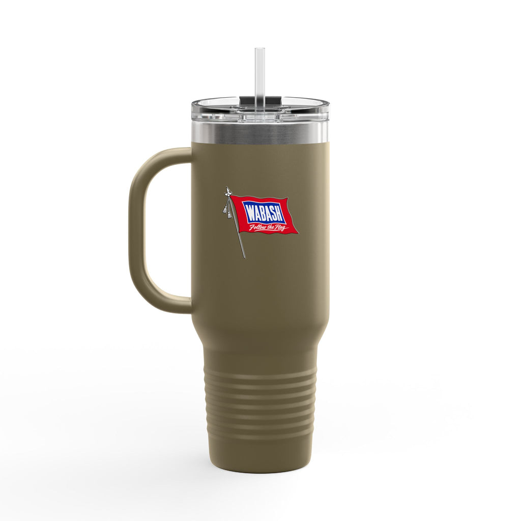 Wabash Railroad 40oz Insulated Travel Mug Stainless Tumbler