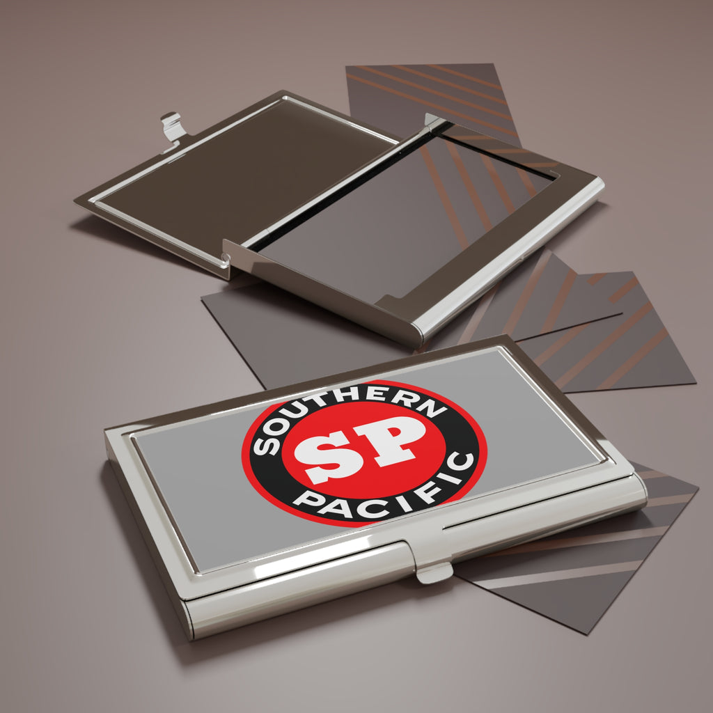 Southern Pacific Railroad Metal Business Card Holder