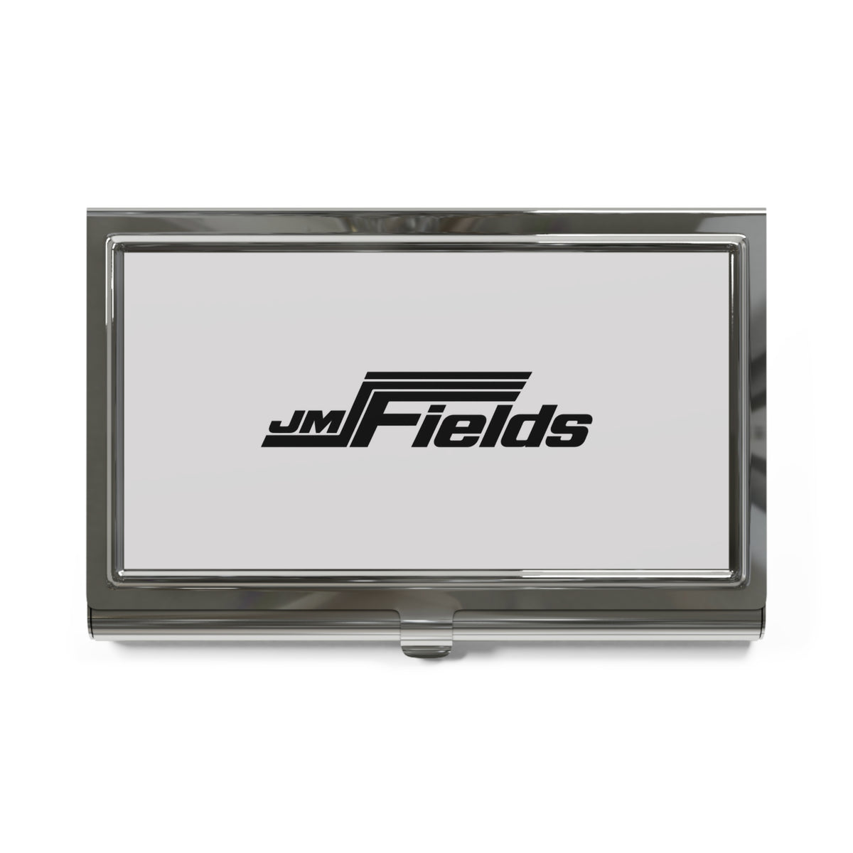J.M. Fields Metal Business Card Holder