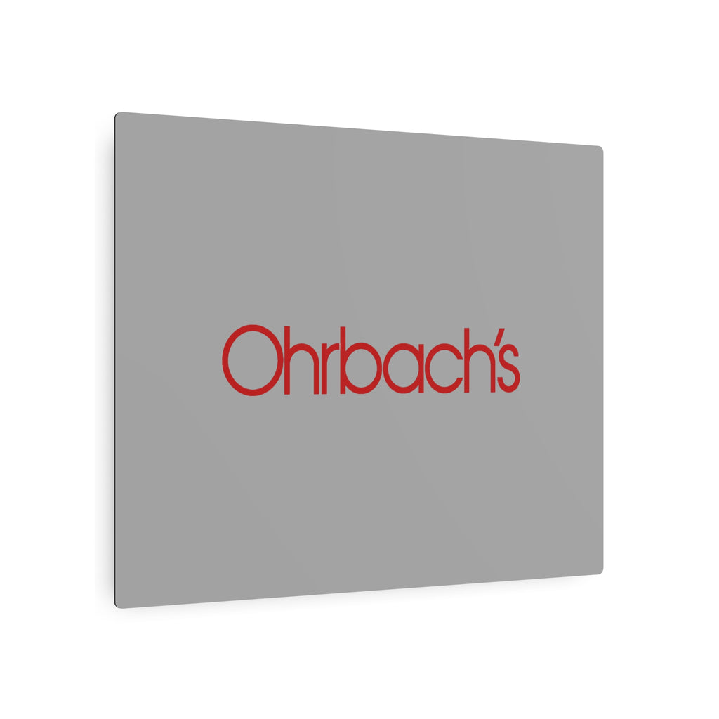 Ohrbach's Metal Sign