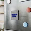 Fay's Drug Square Porcelain Fridge Magnet