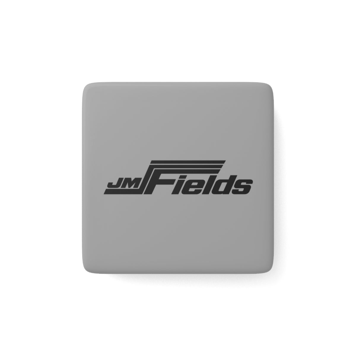 J.M. Fields Square Porcelain Fridge Magnet