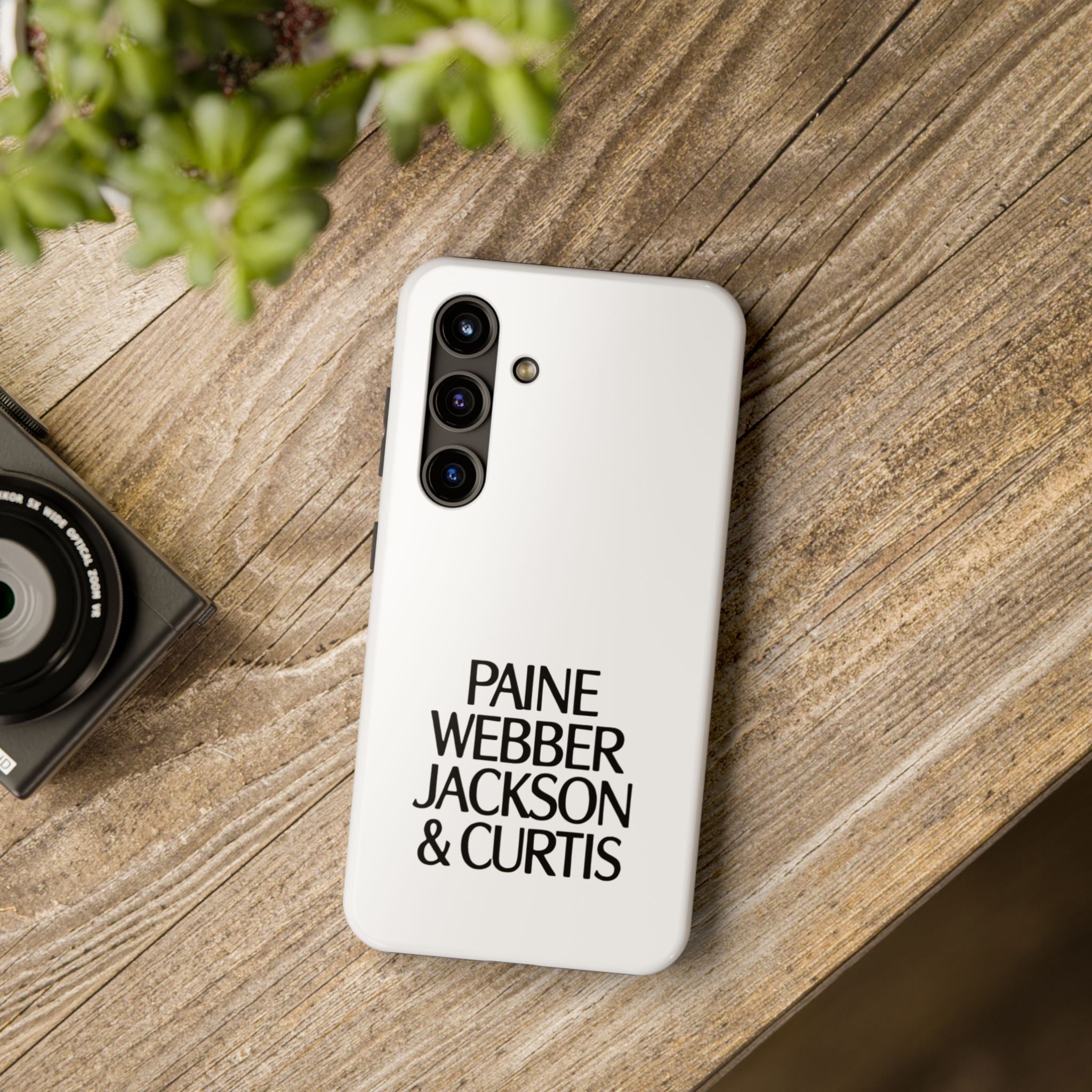Paine Webber Jackson & Curtis Tough Phone Case