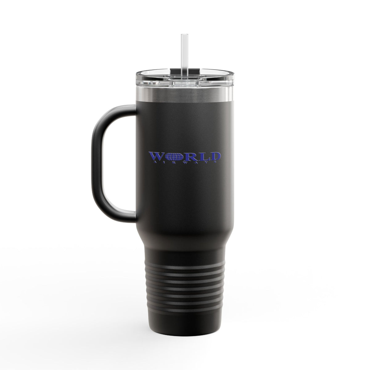 World Airways 40oz Insulated Travel Mug Stainless Tumbler