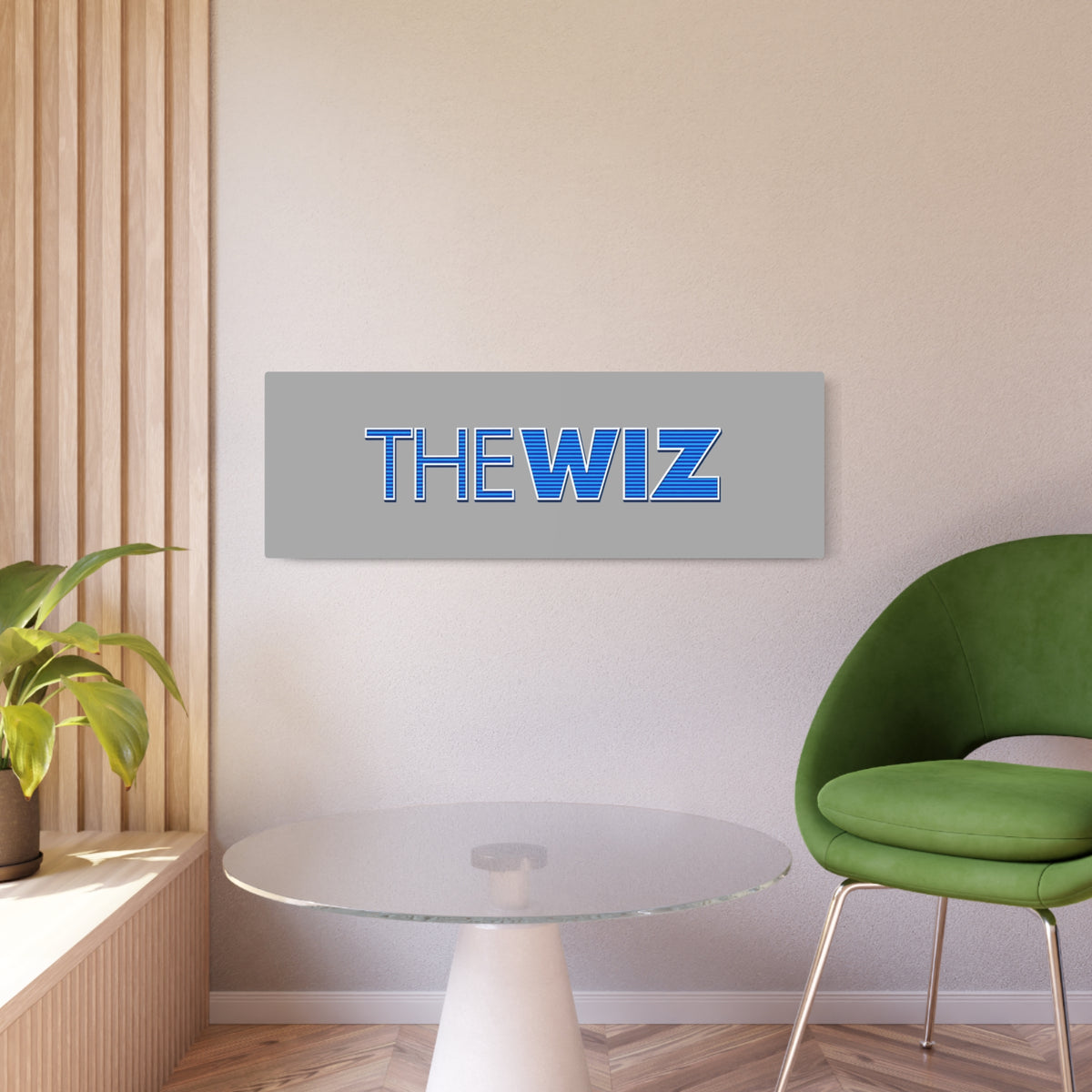 The Wiz Metal Sign