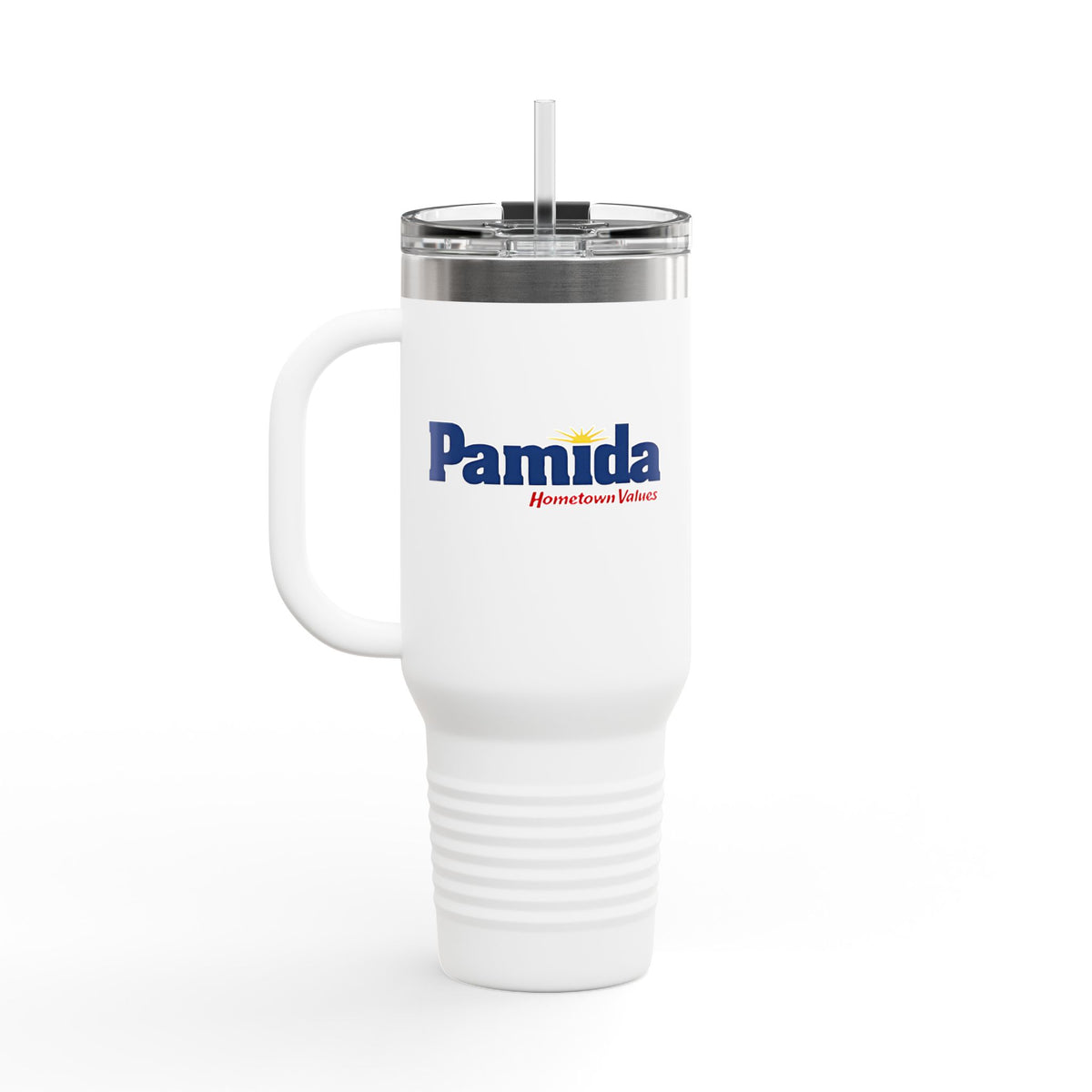 Pamida 40oz Insulated Travel Mug Stainless Tumbler