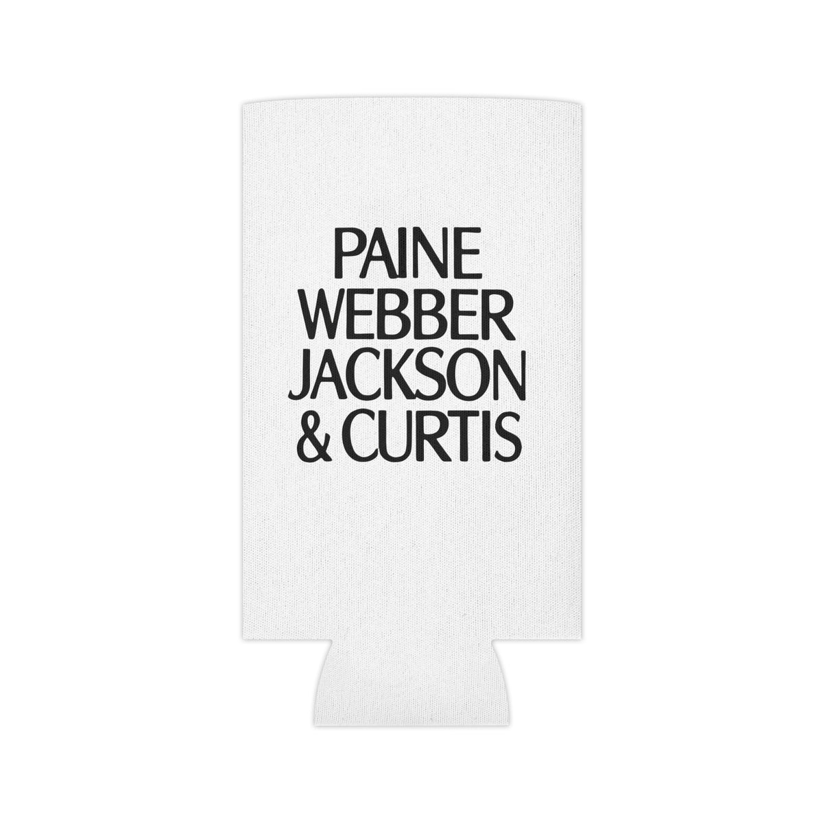 Paine Webber Jackson & Curtis Can Cooler