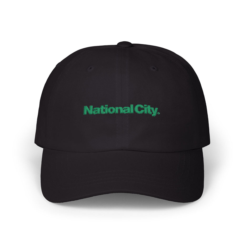 National City Bank Embroidered Dad Cap Hat