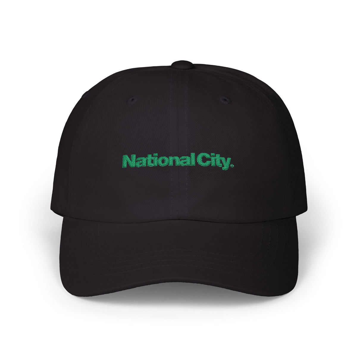 National City Bank Embroidered Dad Cap Hat