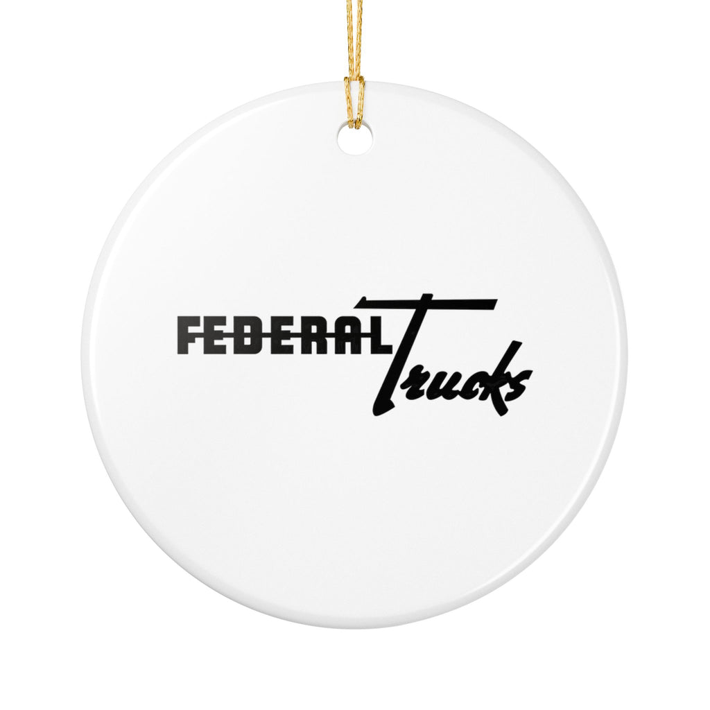 Federal Motor Truck Company Ceramic Ornament