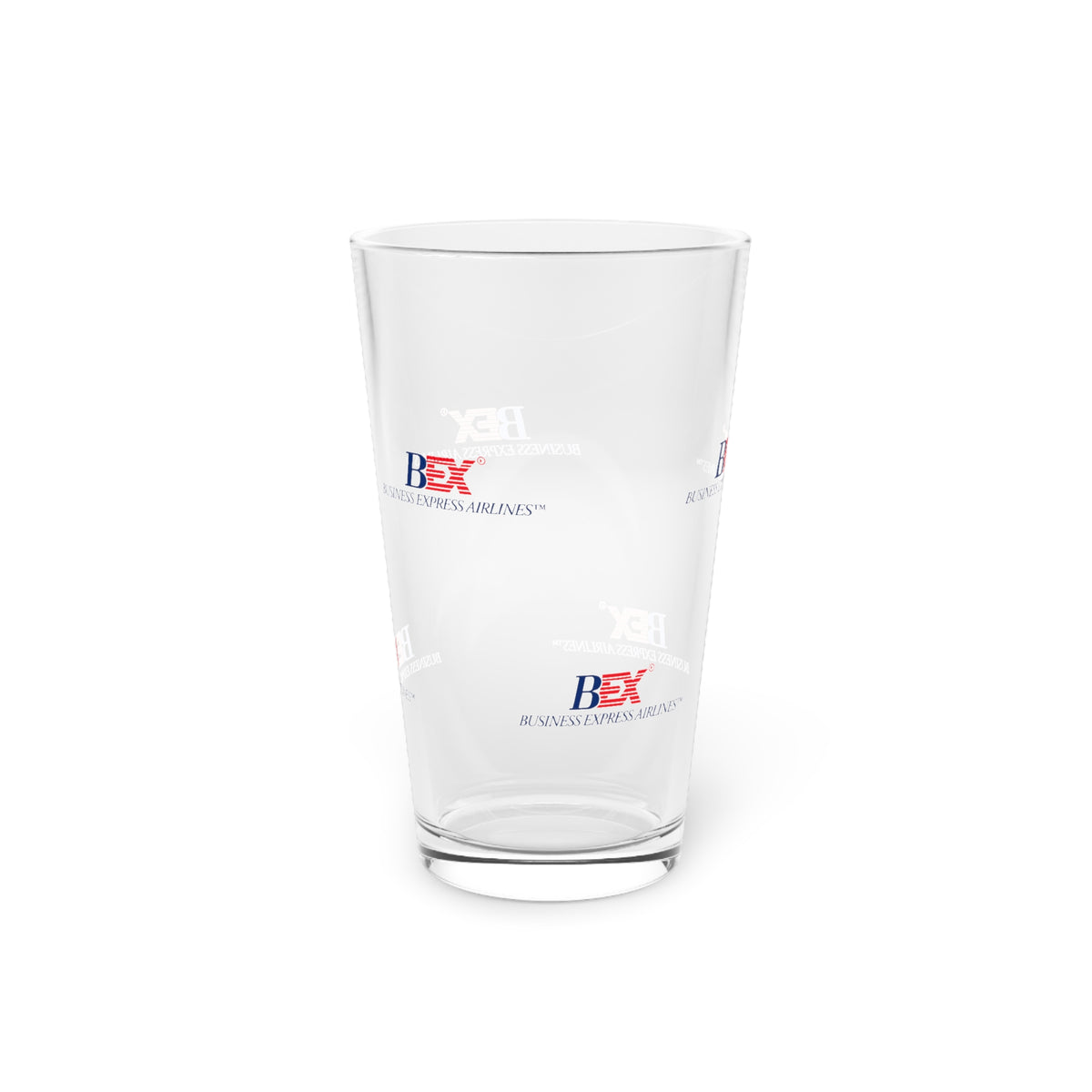 Business Express Airlines 16oz Pint Glass