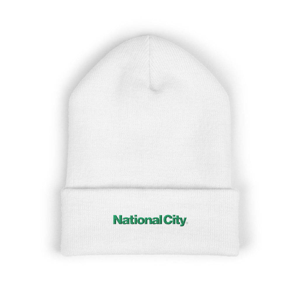National City Bank Cuffed Beanie