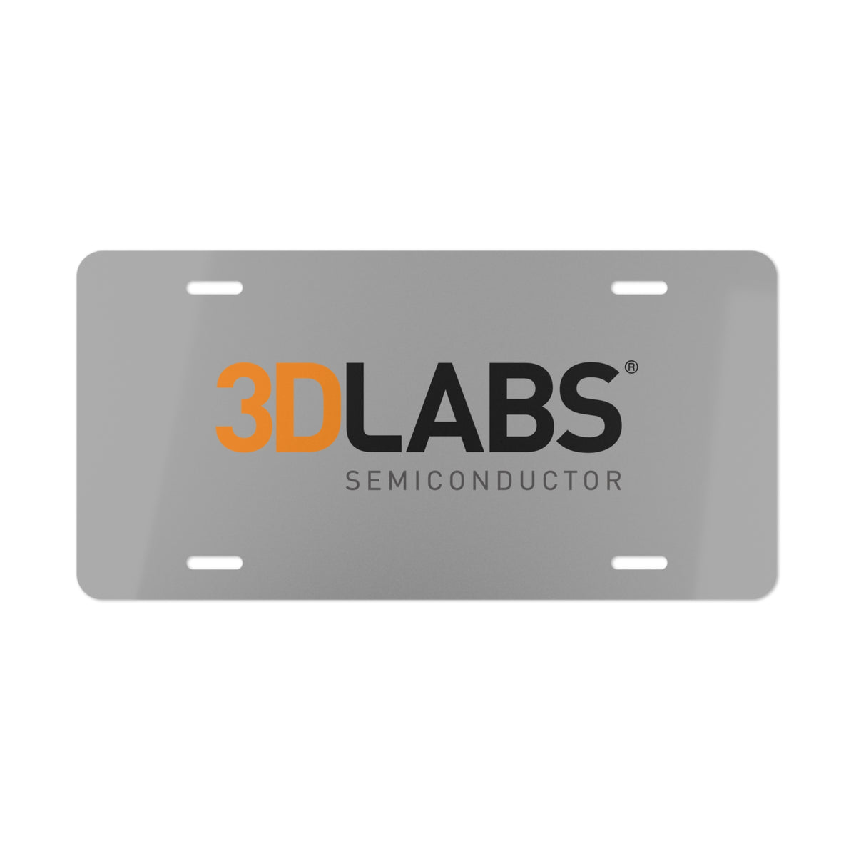 3Dlabs Vanity License Plate
