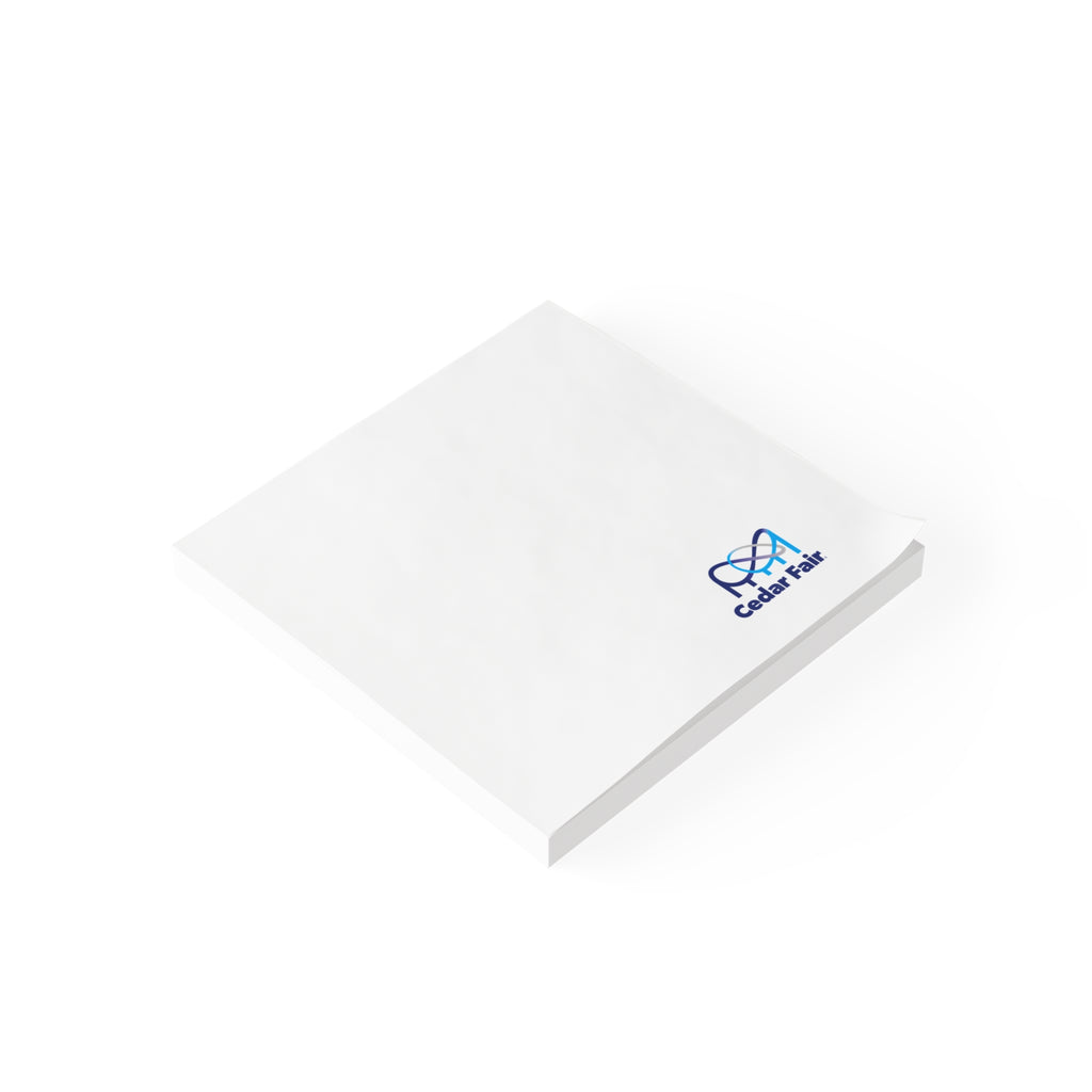 Cedar Fair Sticky Post-it Note Pad