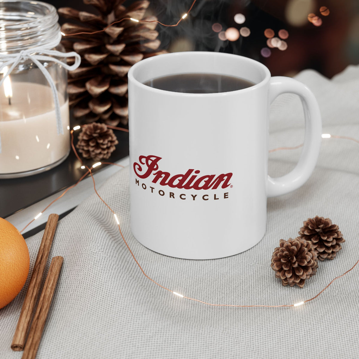 Indian Motorcycle Ceramic Mug
