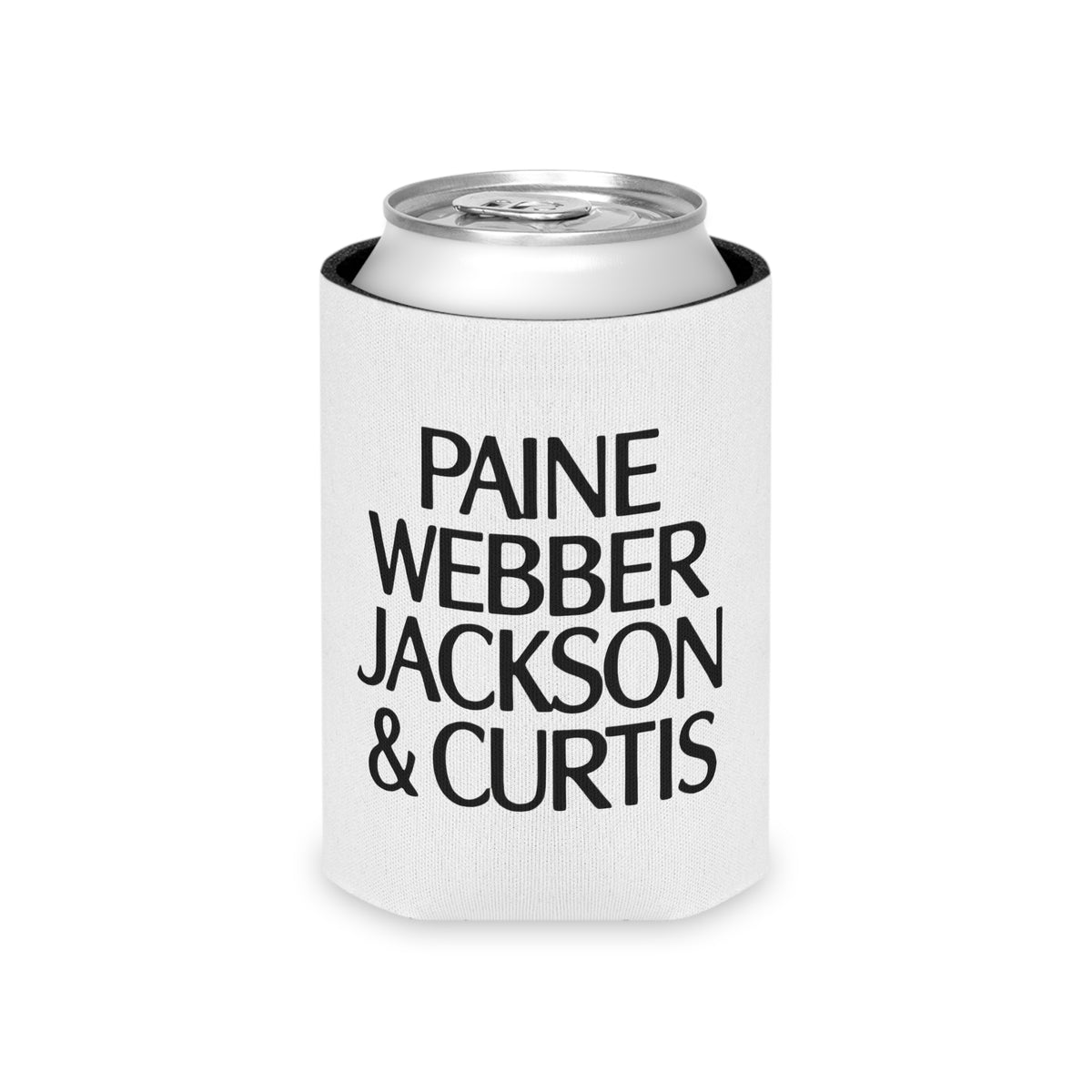 Paine Webber Jackson & Curtis Can Cooler